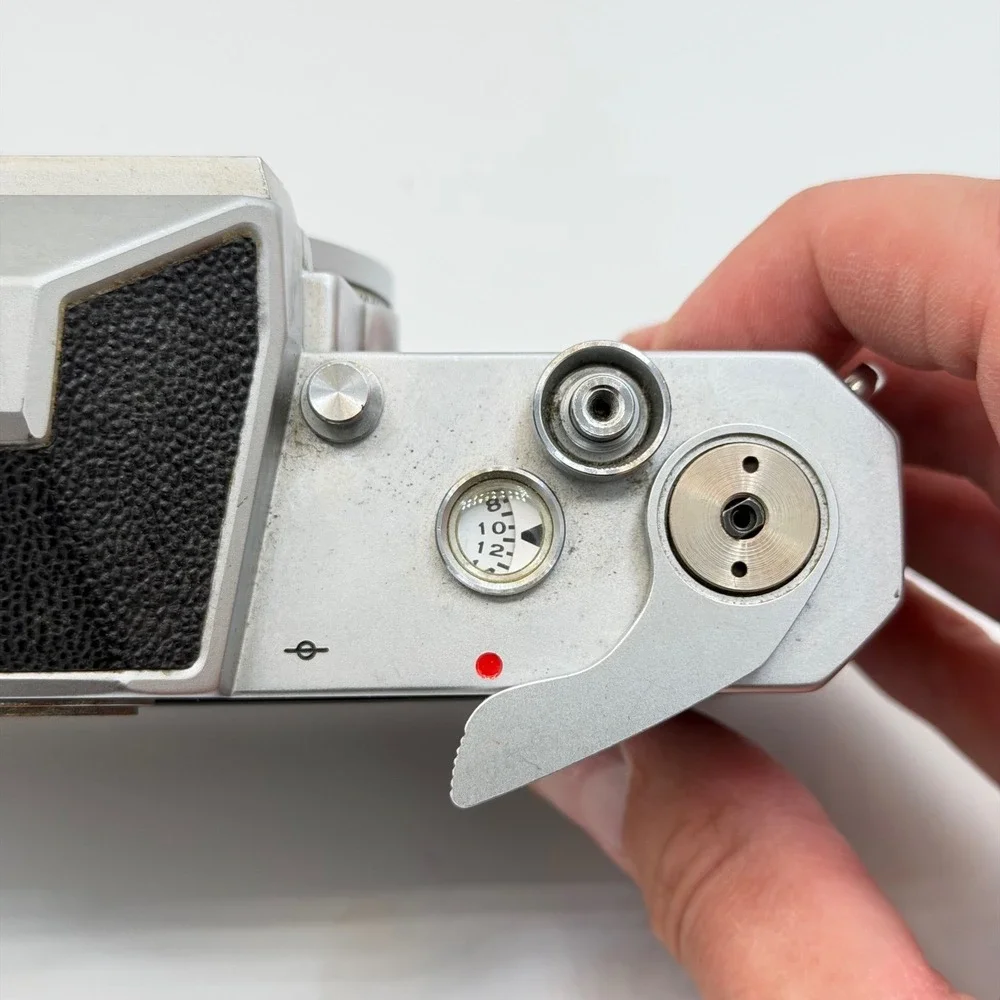 Nikon Nikkormat FTN 35mm SLR Film Camera Body Silver Made in Japan FTN 3678843